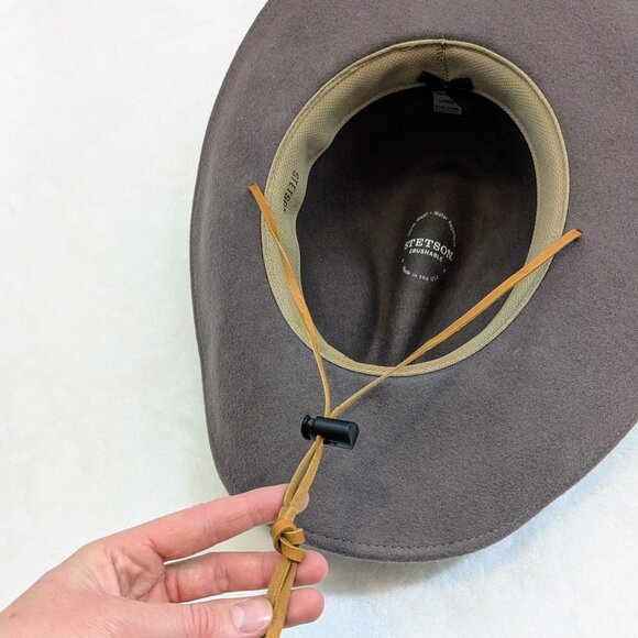 Stetson Makinnon crushable wool hat Large - Picture 9 of 14